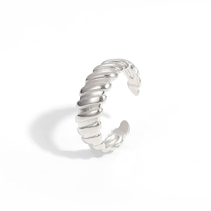 925 Sterling Silver Adjustable Ring