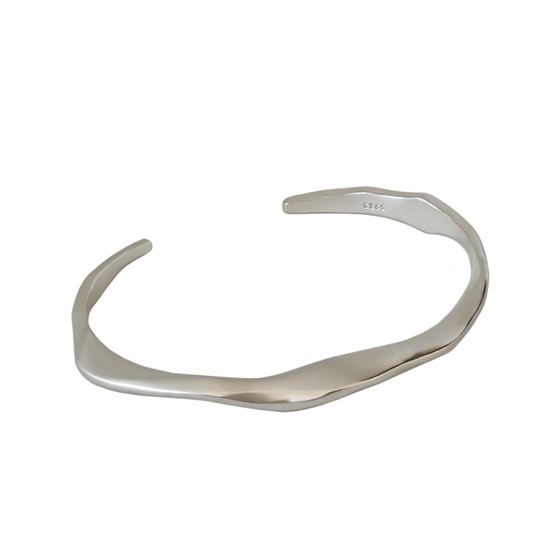 925 Sterling Silver Open Bangle