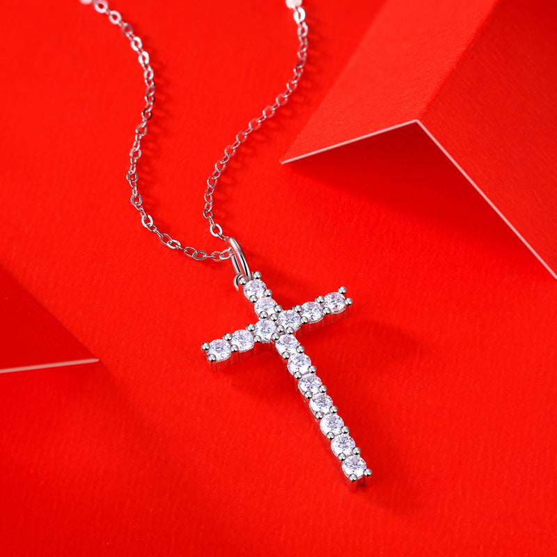 925 Sterling Silver Cross Necklace