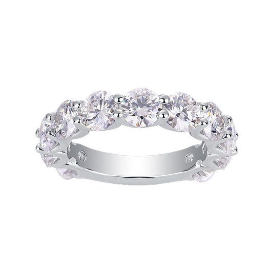 Moissanite 925 Sterling Silver Ring