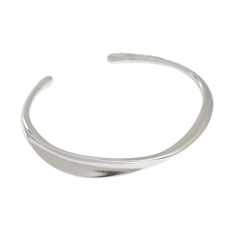 925 Sterling Silver Open Bangle