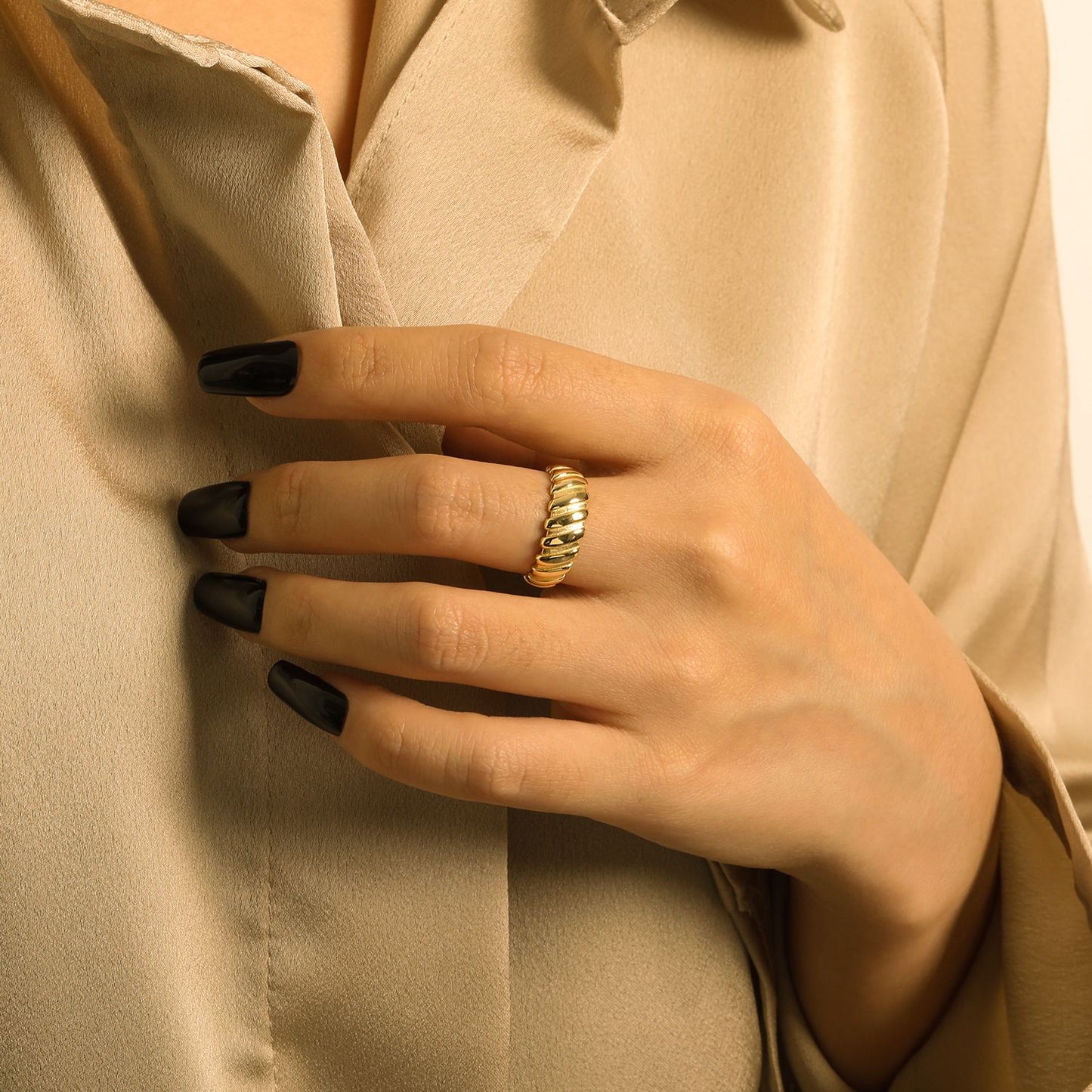 925 Sterling Silver Adjustable Ring