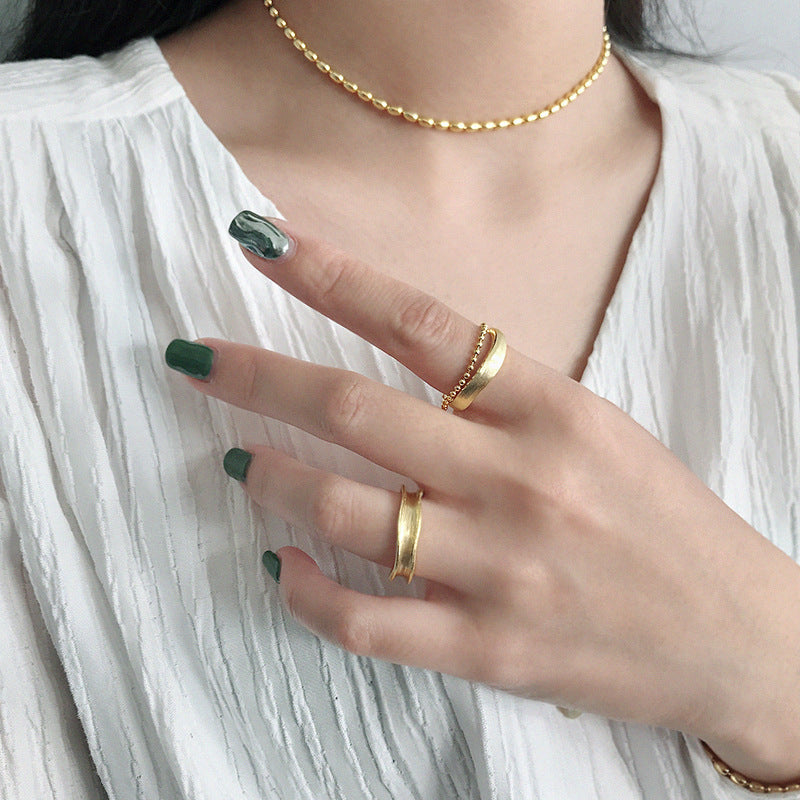 925 Sterling Silver Adjustable Ring