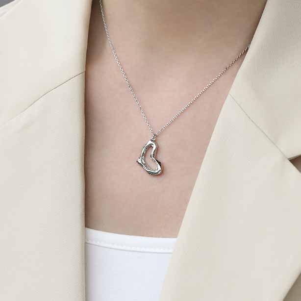 Heart 925 Sterling Silver Necklace