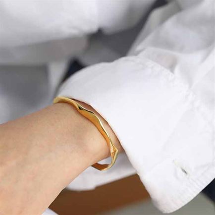 925 Sterling Silver Open Bangle