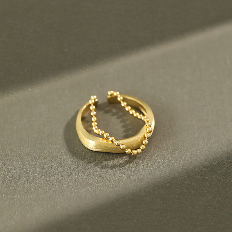 925 Sterling Silver Adjustable Ring
