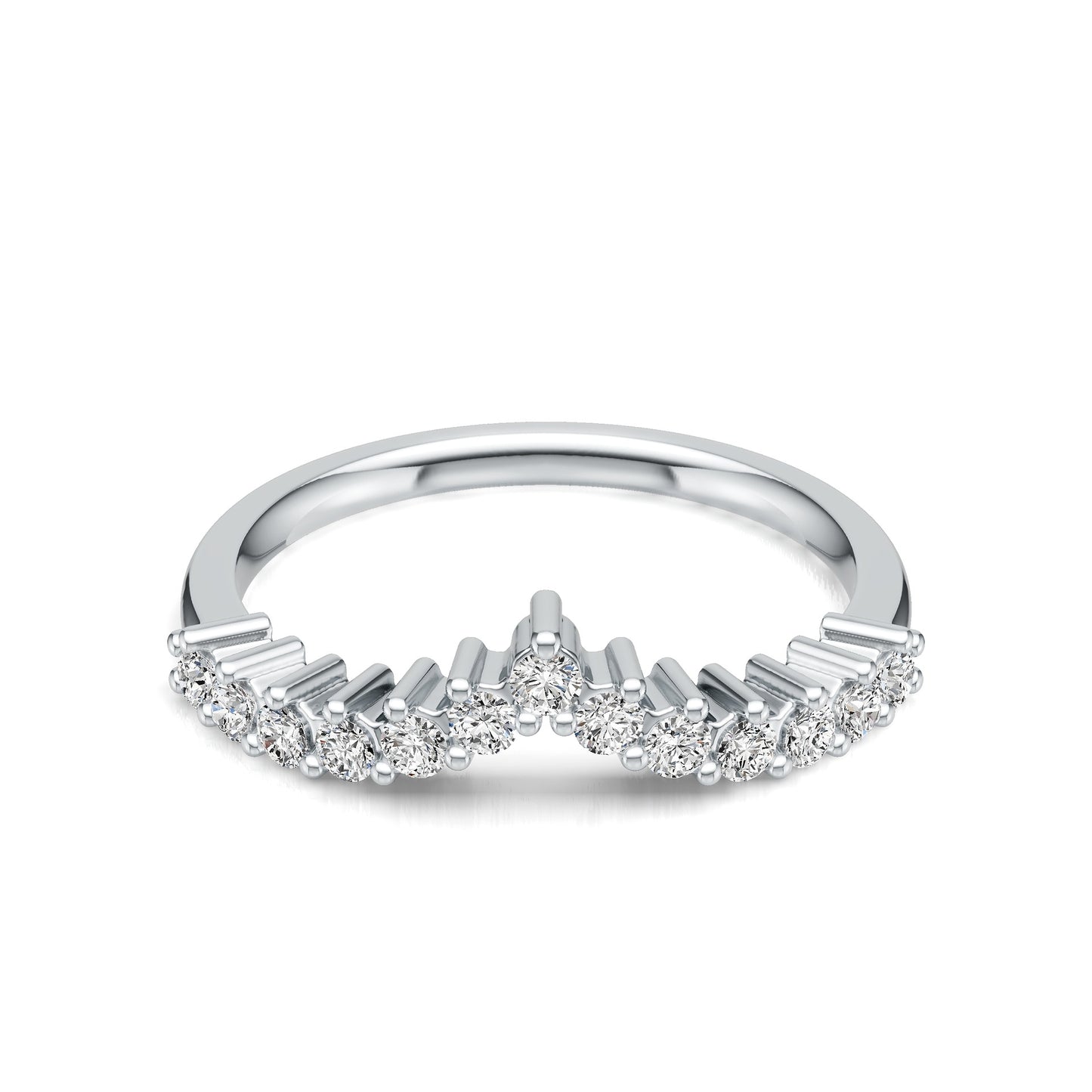 Moissanite  925 Sterling Silver Ring