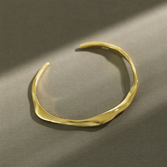 925 Sterling Silver Open Bangle