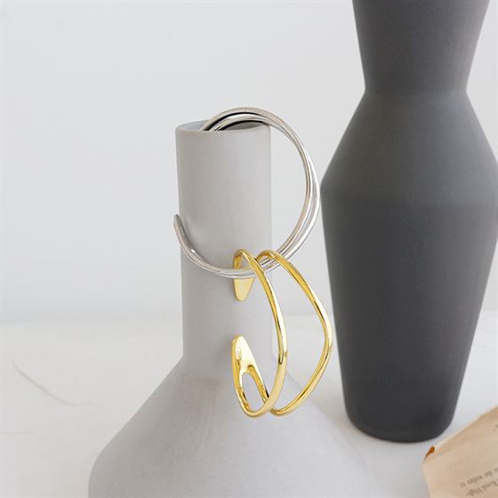 925 Sterling Silver Open Bangle