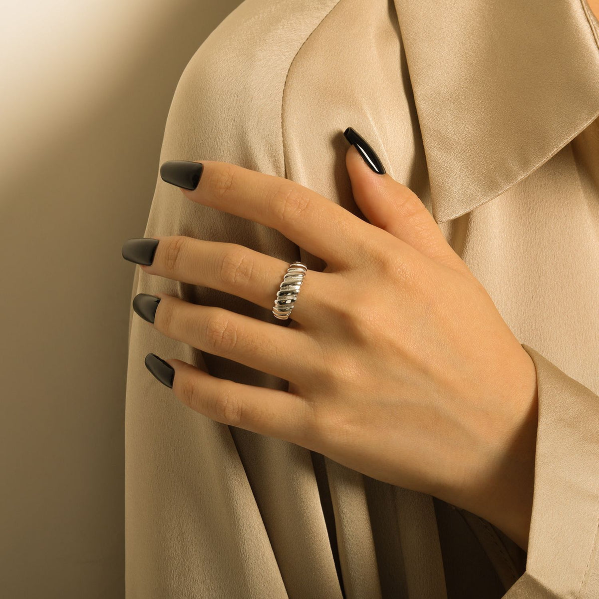 925 Sterling Silver Adjustable Ring